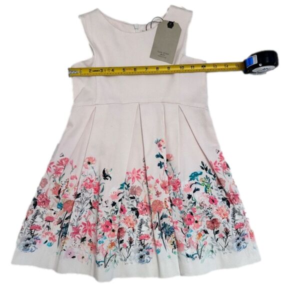 Zara Floral Print Dress SIZE 6-7 - Picture 4 of 13